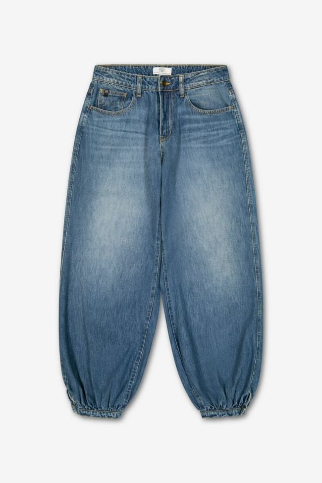 Jeans balloon Baloun bleu moyen