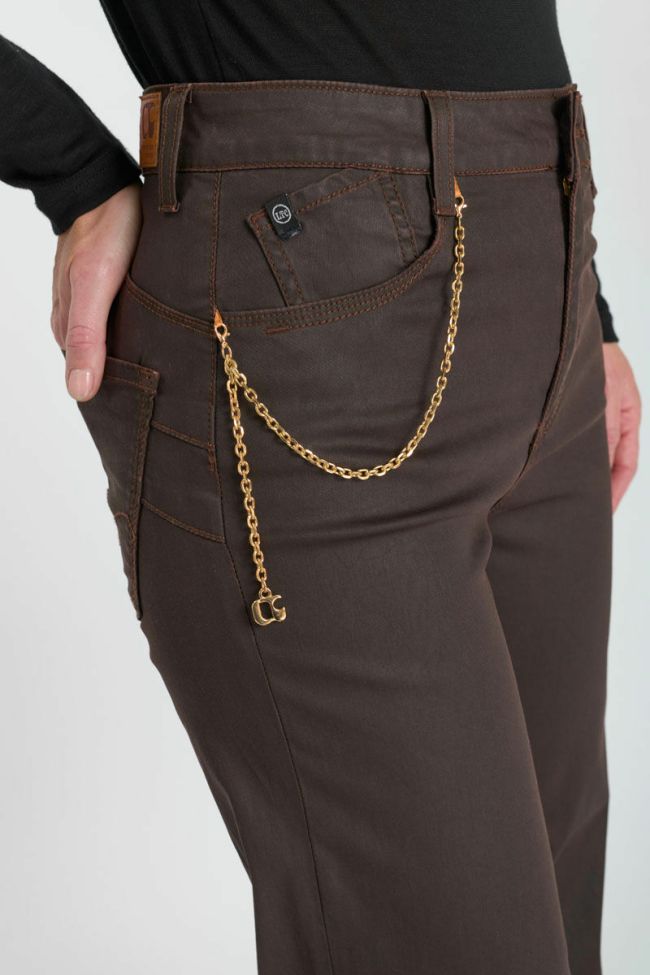 Jeans pulp wide leg Clea marron