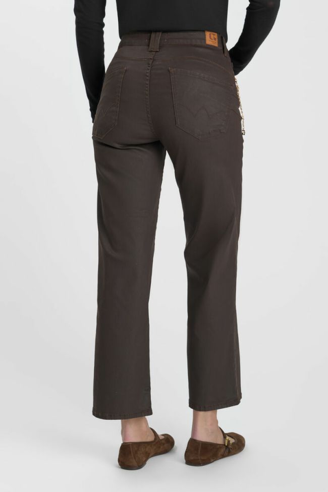 Jeans pulp wide leg Clea marron