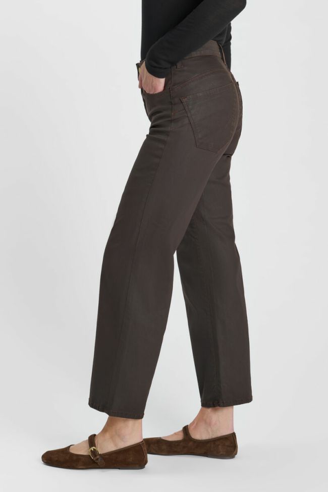 Jeans pulp wide leg Clea marron