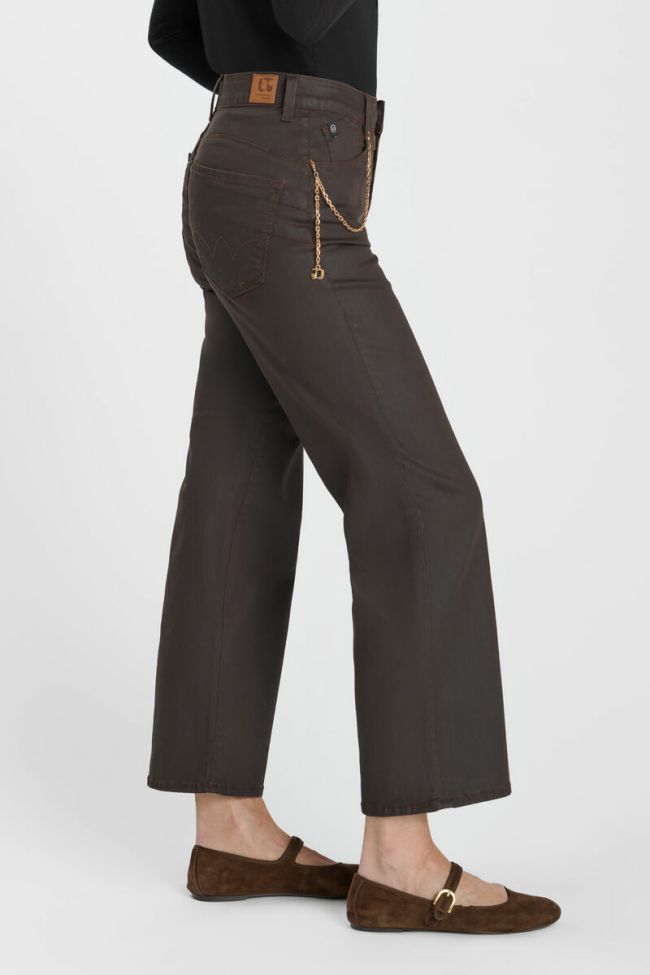 Jeans pulp wide leg Clea marron