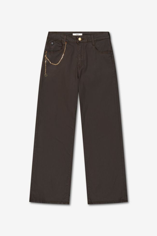 Jeans pulp wide leg Clea marron