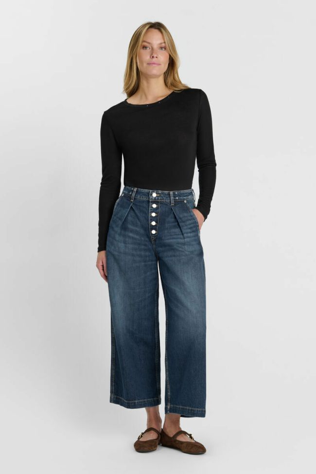 Jeans wide leg Donna bleu N°2