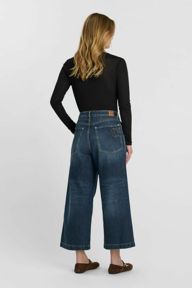 Jeans wide leg Donna bleu N°2