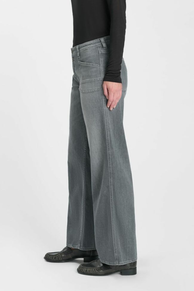 Jeans wide leg Lauryn gris N°3