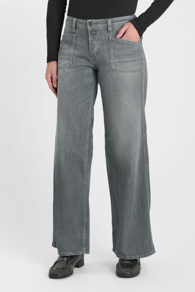 Jeans wide leg Lauryn gris N°3