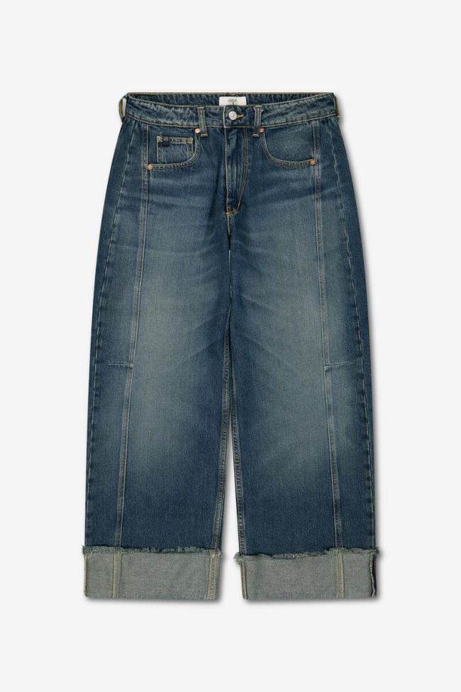 Jeans barrel Leal bleu foncé