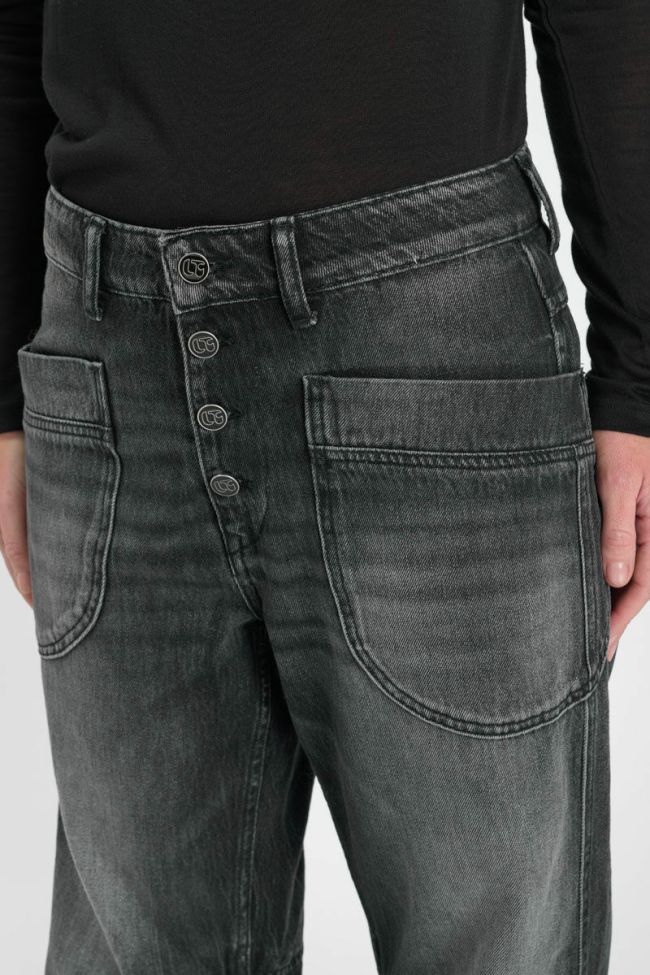 Jeans balloon Madie club noir N°1