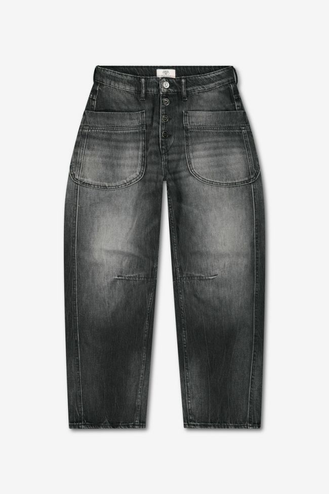 Jeans balloon Madie club noir N°1