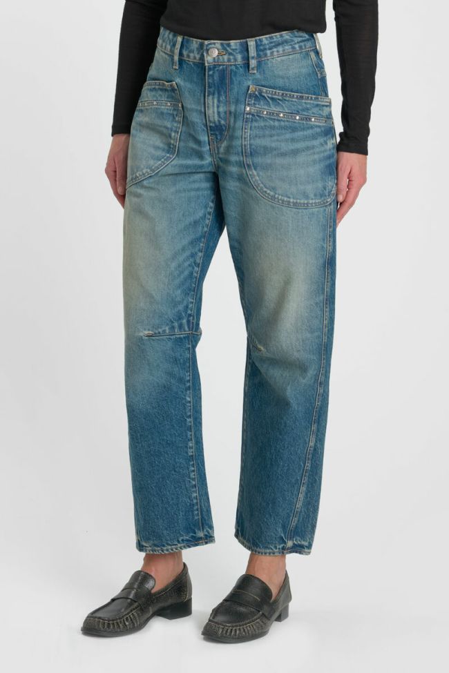 Jeans balloon Madie club bleu N°3