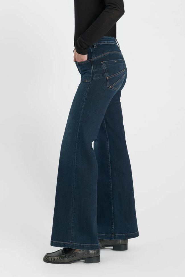 Jeans pulp flare Pamo bleu foncé