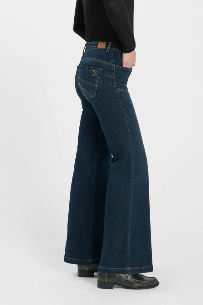Jeans pulp flare Pamo bleu foncé