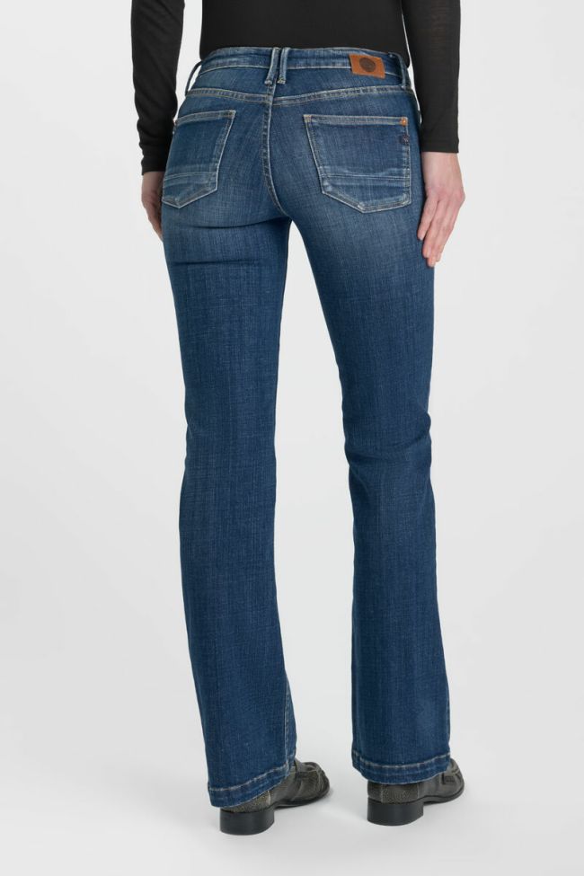 Jeans flare Plume bleu moyen