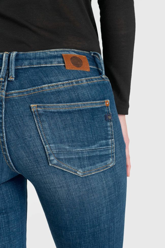 Jeans flare Plume bleu moyen