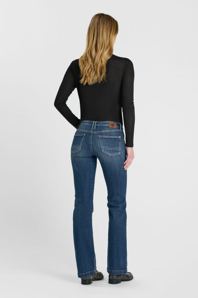Jeans flare Plume bleu moyen