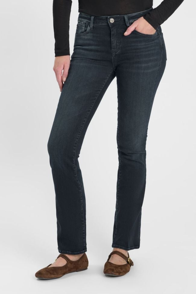 Jeans power bootcut bleu-noir N°1