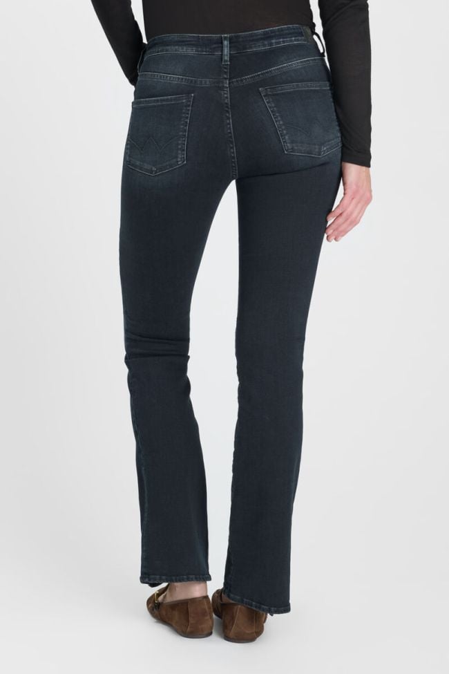 Jeans power bootcut bleu-noir N°1