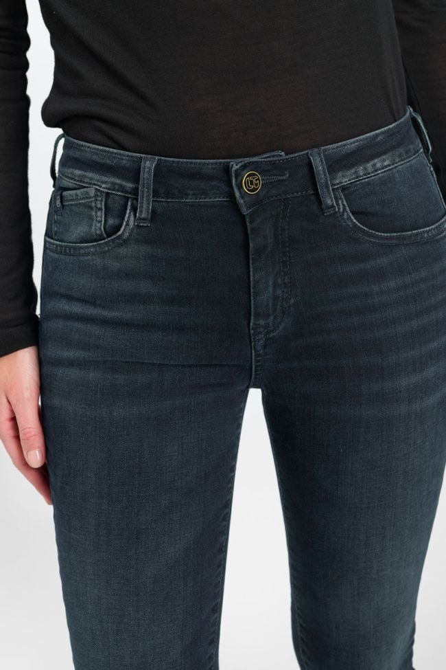 Jeans power bootcut bleu-noir N°1