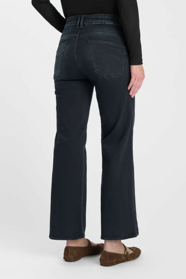 Jeans pulp wide leg Basic bleu-noir foncé