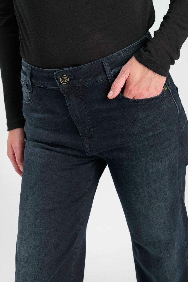 Jeans pulp wide leg Basic bleu-noir foncé