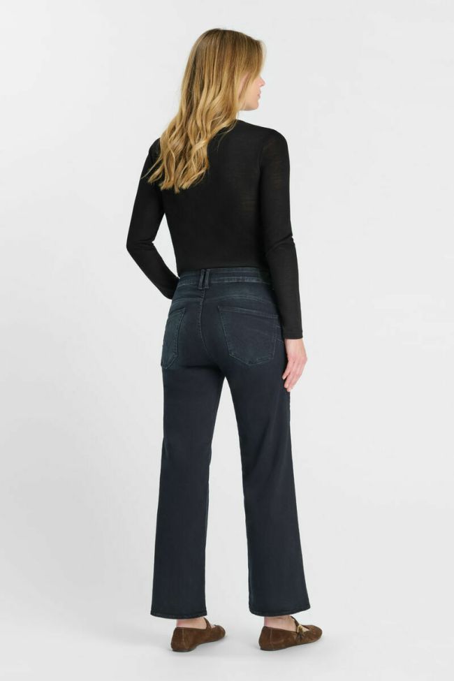 Jeans pulp wide leg Basic bleu-noir foncé