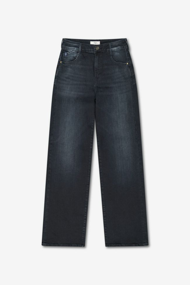 Jeans pulp wide leg Basic bleu-noir foncé