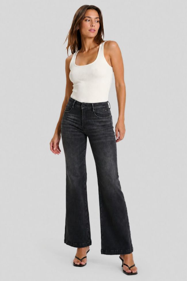 Jeans pulp flare Sake noir