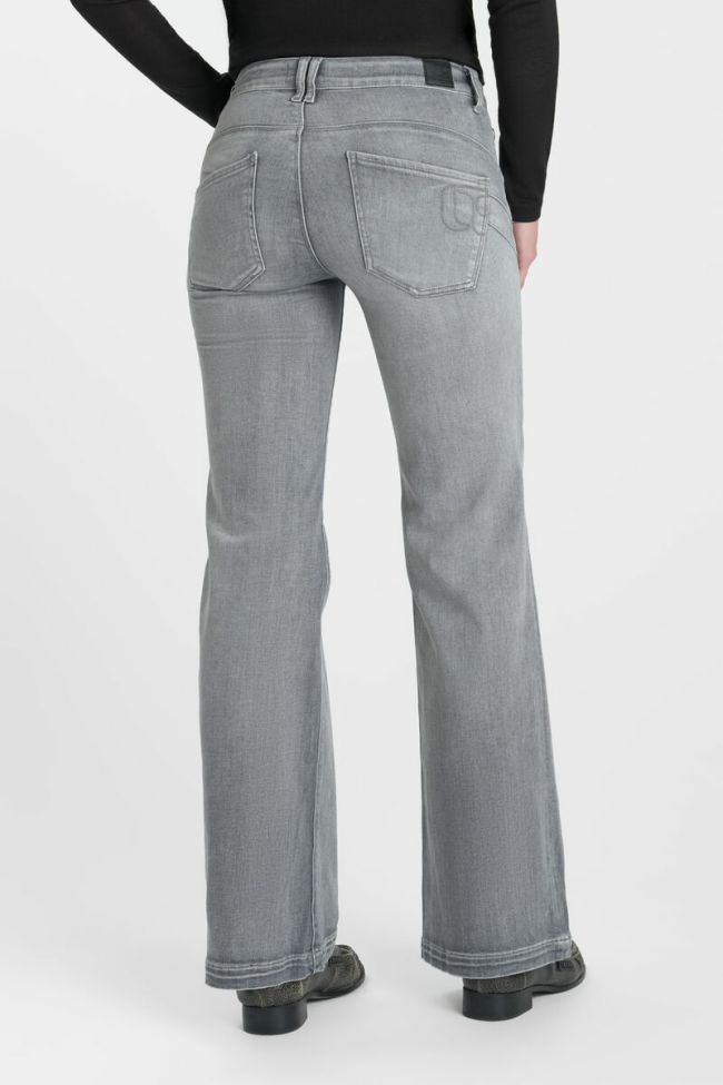 Jeans pulp flare Ursina gris moyen