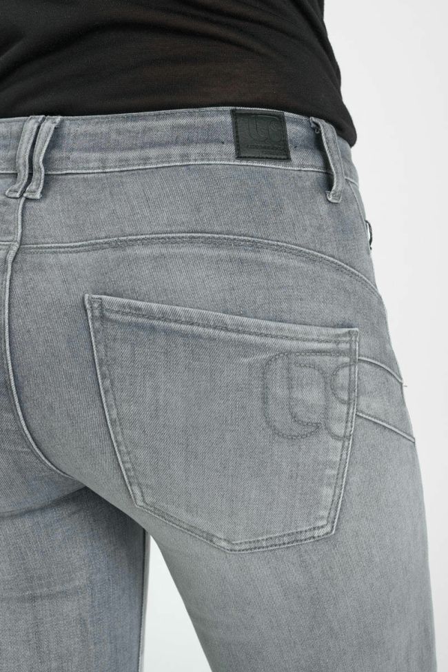Jeans pulp flare Ursina gris moyen