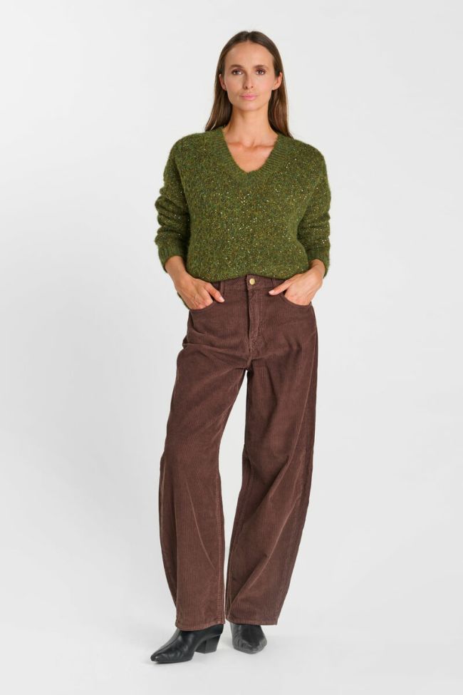 Pantalon en velours Rina