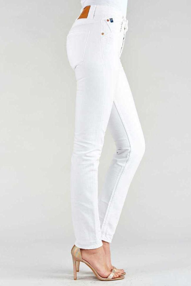 Jeans 400/16 mom blanc