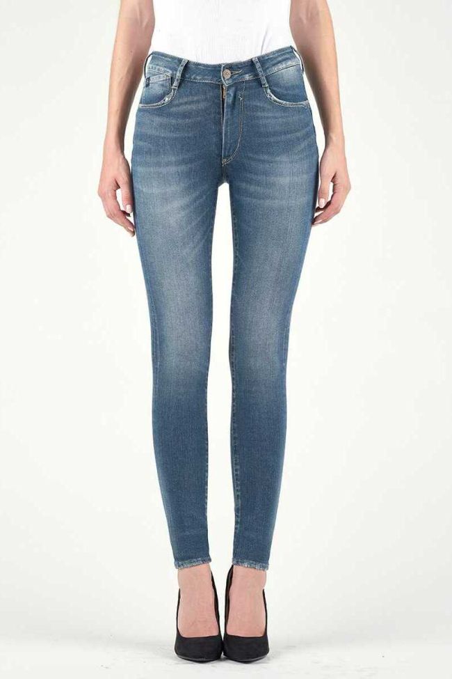 Pulp Slim Taille Haute Bleu Pâle