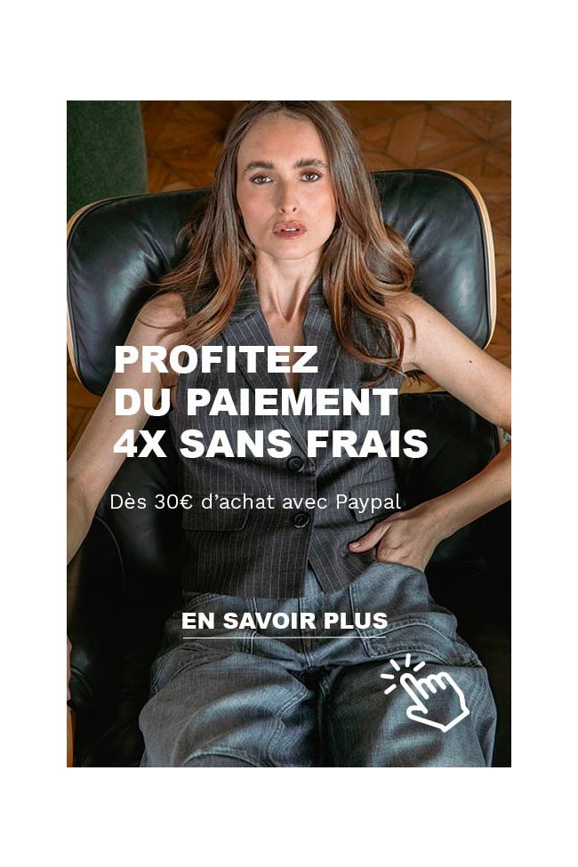 paiement 4x sans frais paypal femme