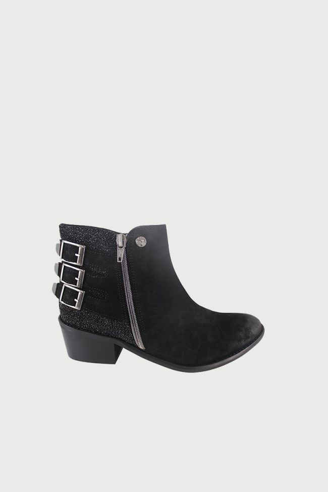 Bottines Grease noires