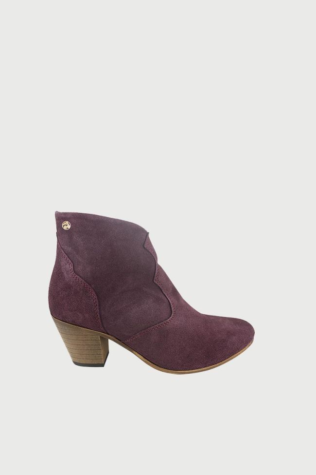 Bottines Taylor bordeaux