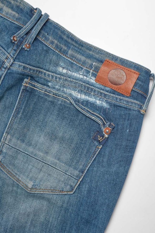 Jeans slim 300/16 7/8ème bleu