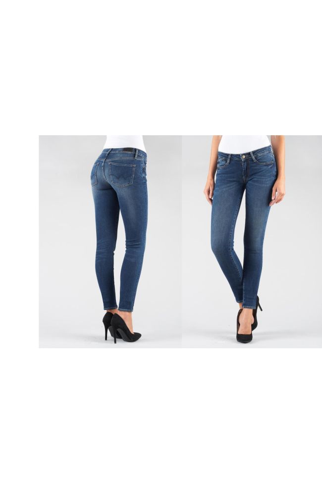 Jeans Power Skinny Bleu moyen