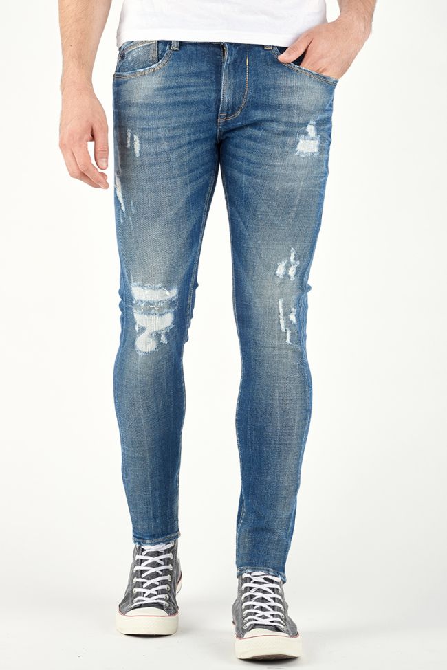 Jeans Power Skinny Bleu Vintage