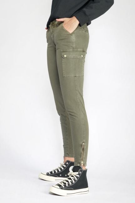 Pantalon Army slim kaki 
