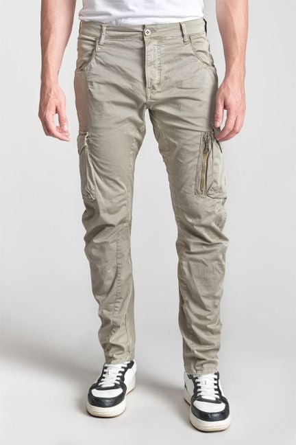Pantalon Cargo Alban beige clair