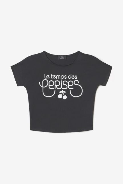 T-shirt Musgi noir imprimé