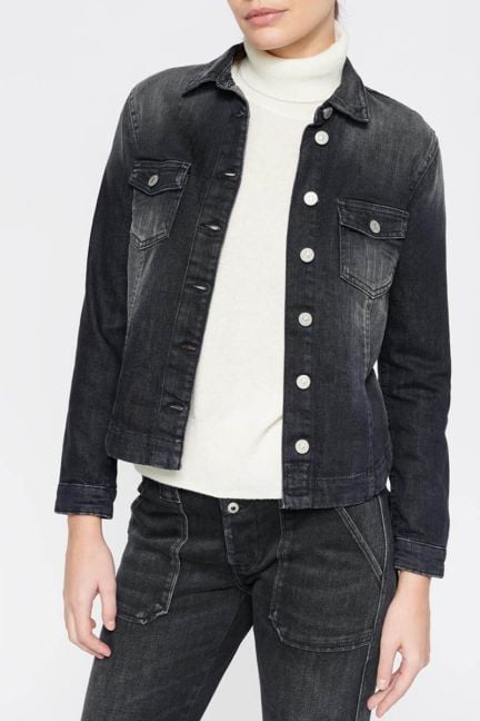 Veste Lilly en jeans noir
