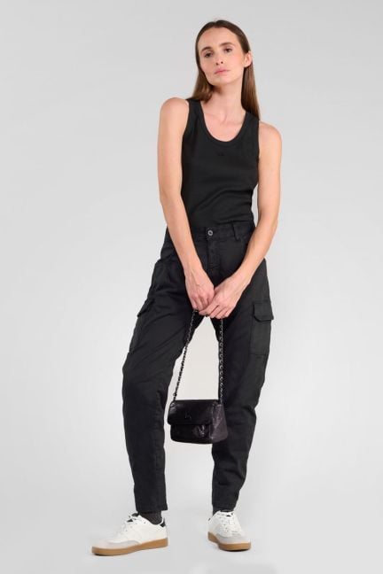 Pantalon cargo Rivera noir
