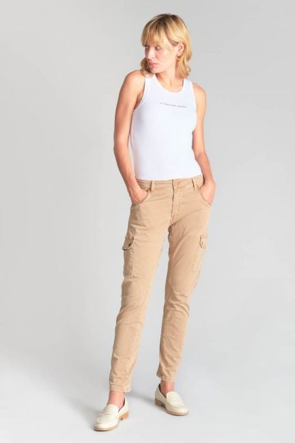 Pantalon cargo Rivera camel