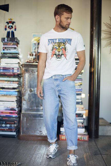 Jeans 1998 Basic 7/8ème vintage bleu N°5