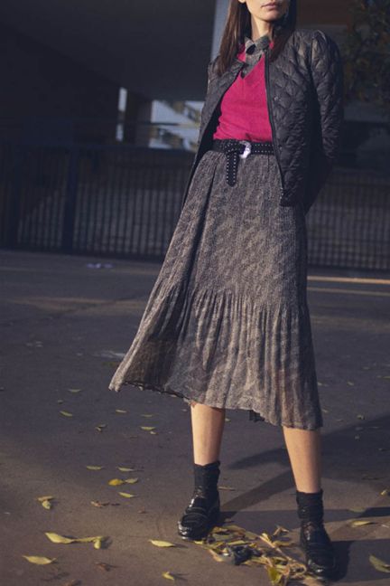 Jupe longue Zoumba à motif animalier