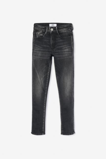 Jeans power skinny taille haute noir N°1