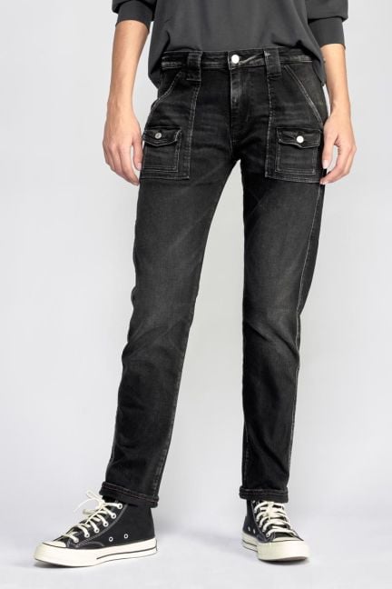 Jeans 200/43 boyfit Gini noir N°1