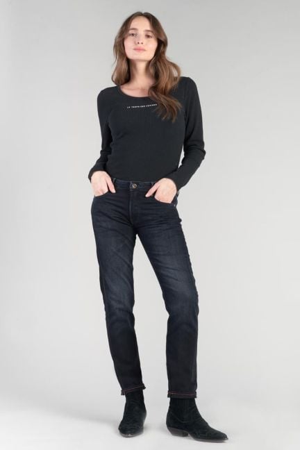 Jeans 200/43 boyfit Sea bleu-noir N°1