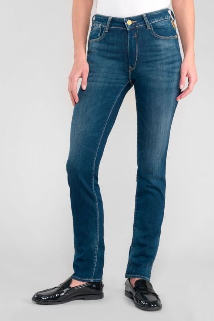 Jeans pulp regular Casal taille haute bleu N°2